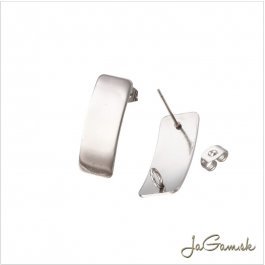 Náušnicové puzety 25x10mm CHIRURGICKÁ OCEĽ, 2ks (CH1685)